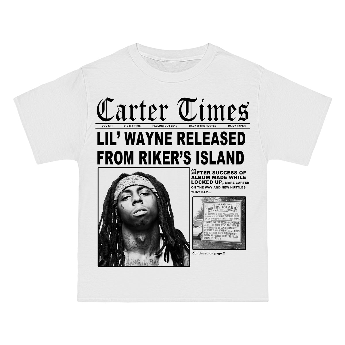 Lil Wayne 'Carter Times' T-shirt